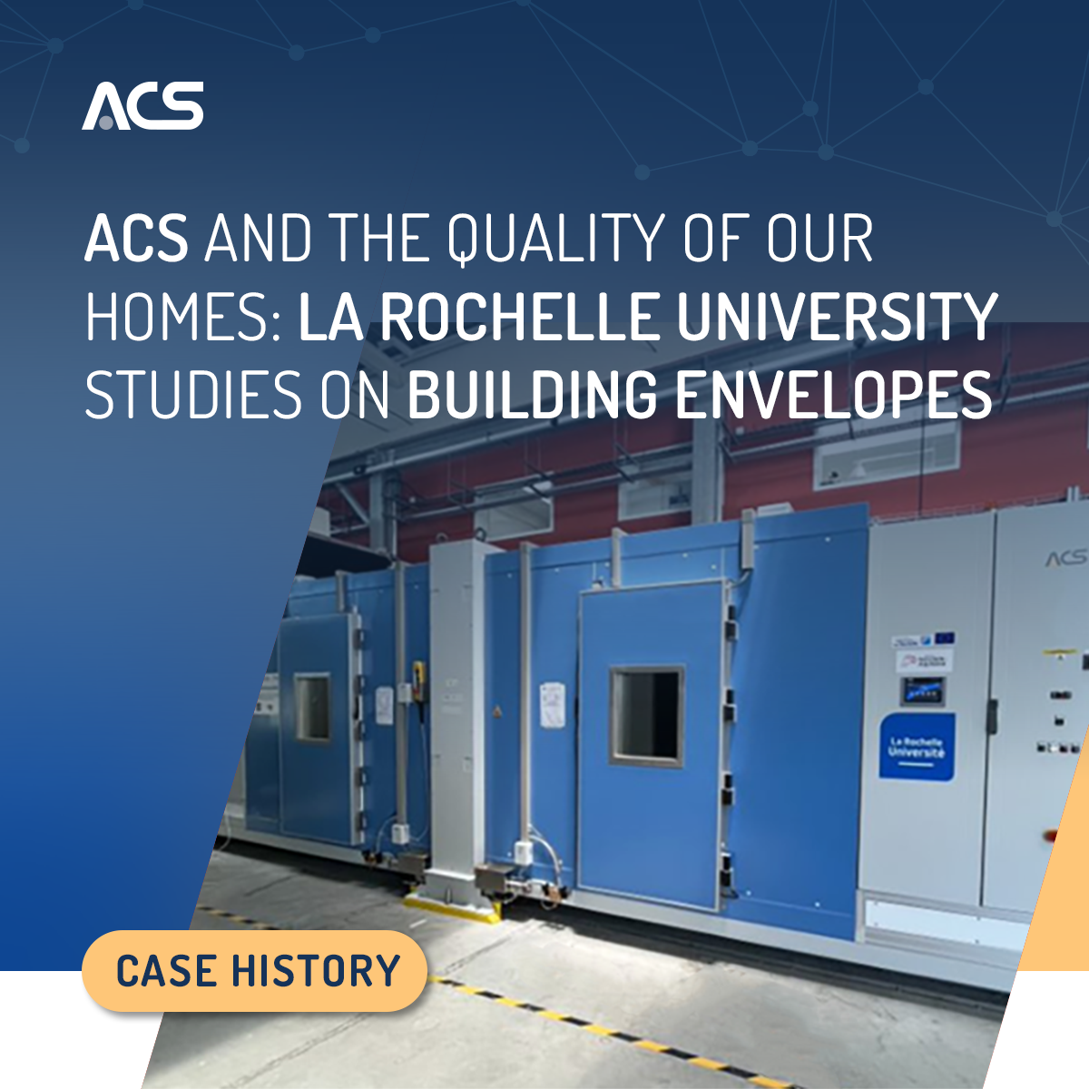 ACS Calorimeter for testing building envelopes